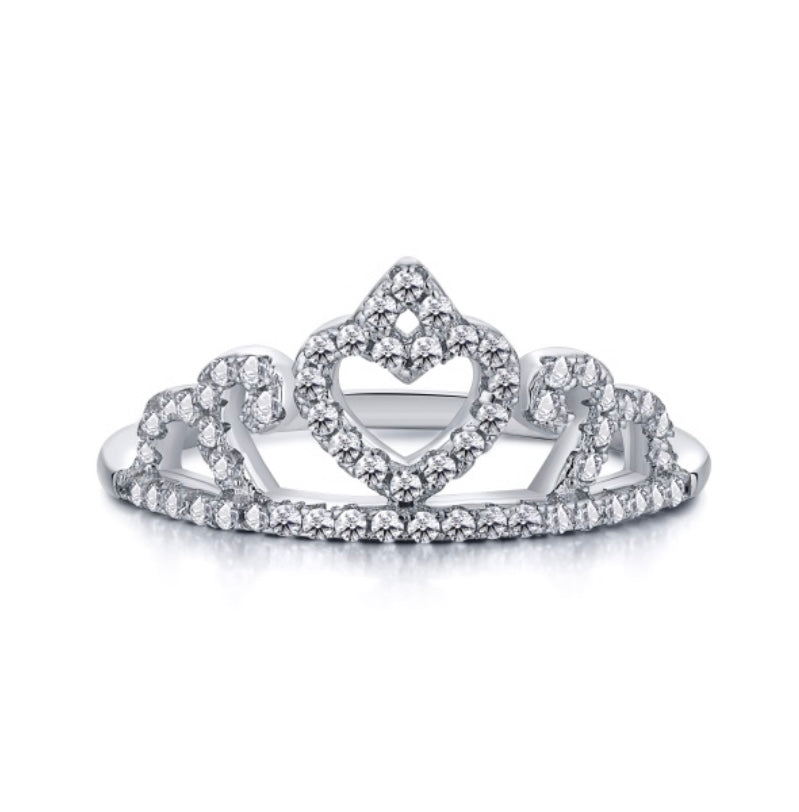 Sterling Silver Tiara Ring