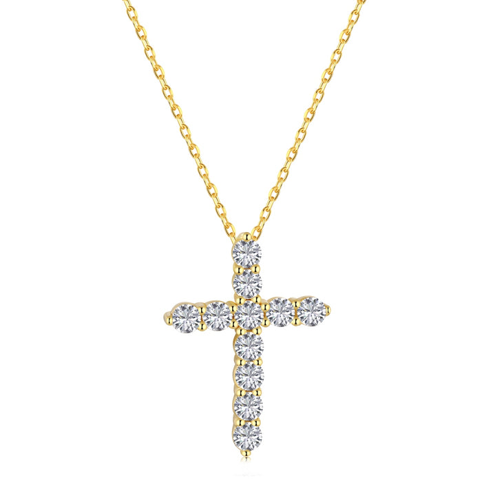 Gold Cross Necklace