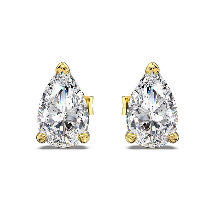 Gold Mini Teardrop Earrings