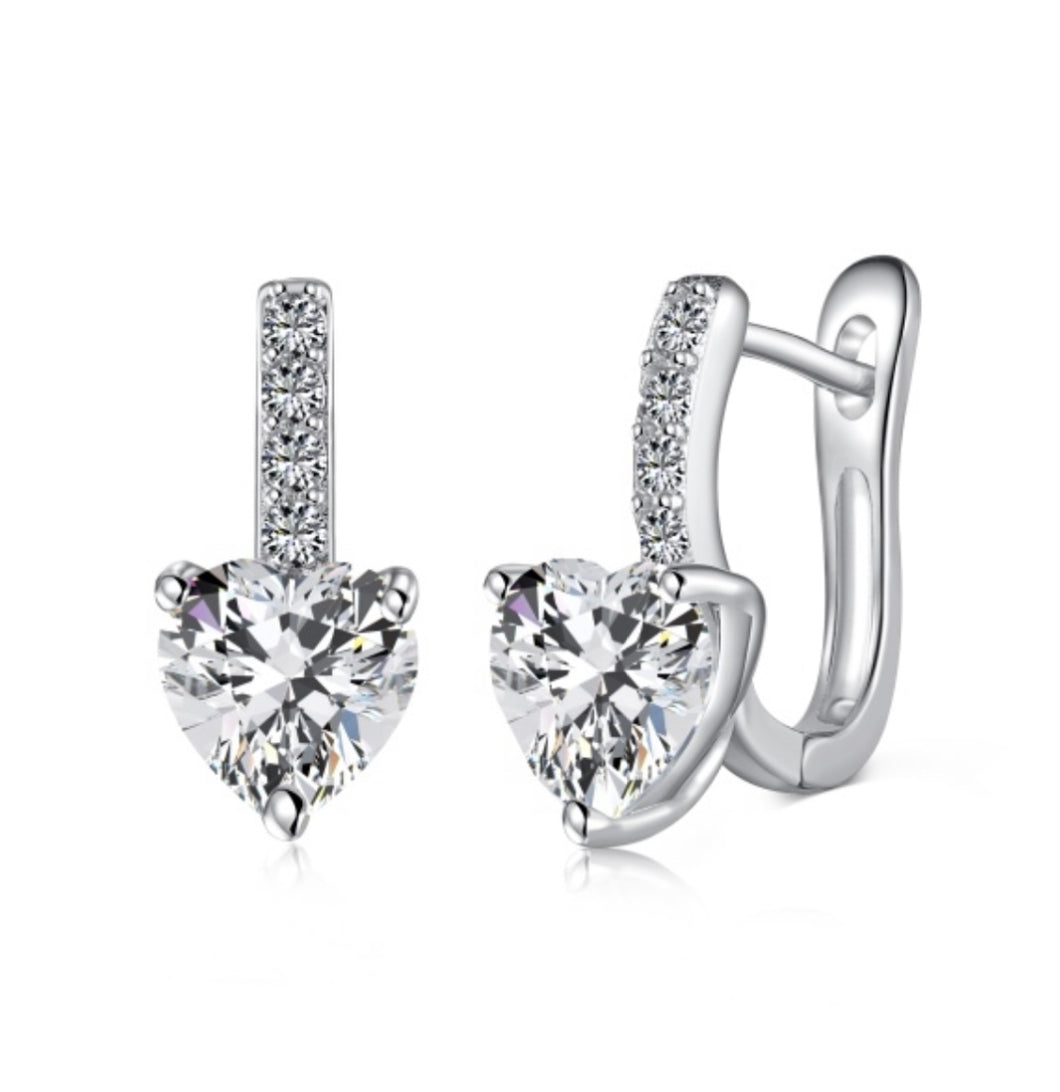 Luxe Heart Earrings