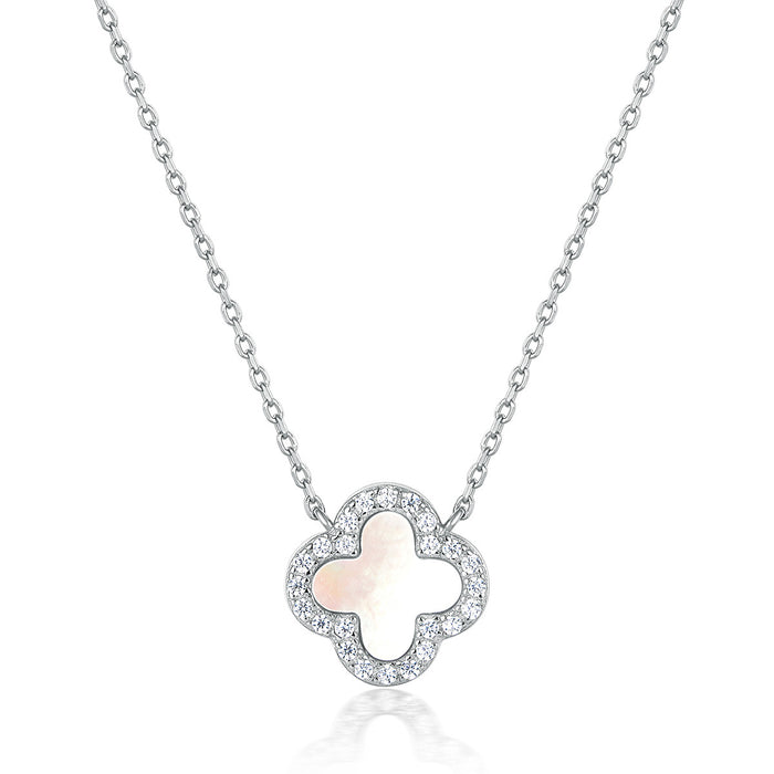 Pearl Clover Necklace
