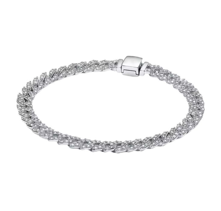 Princess Cuban Chain Bracelet