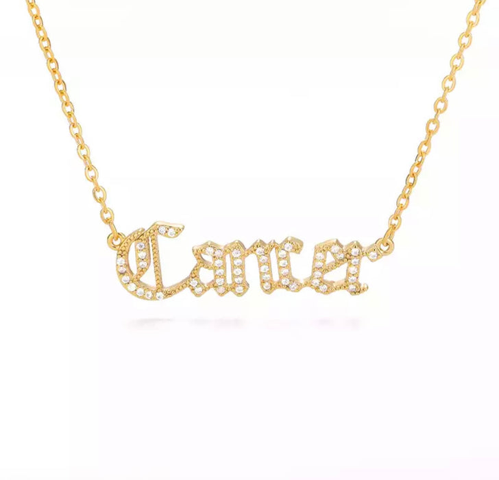 Star Sign Necklace