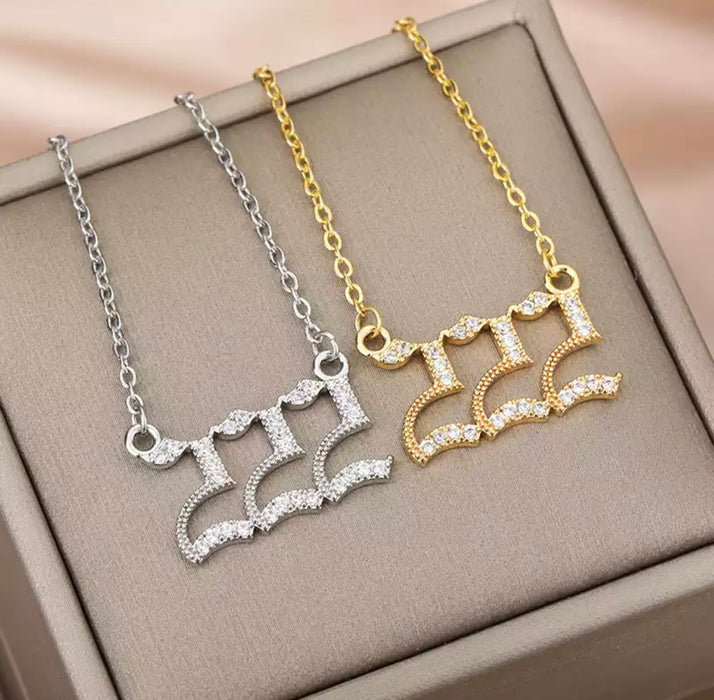 Angel Number Necklace