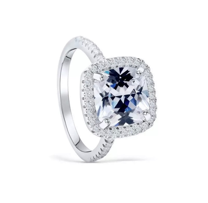 Sterling Silver Princess Ring
