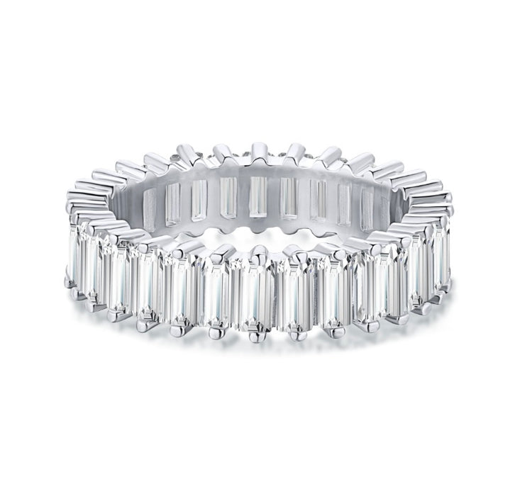 Sterling Silver Crushed Band