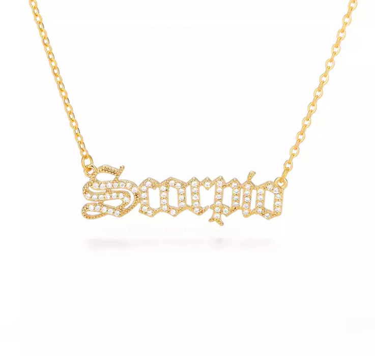 Star Sign Necklace
