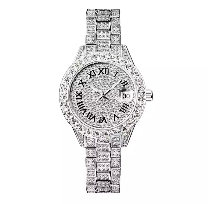 Silver Icy Watch